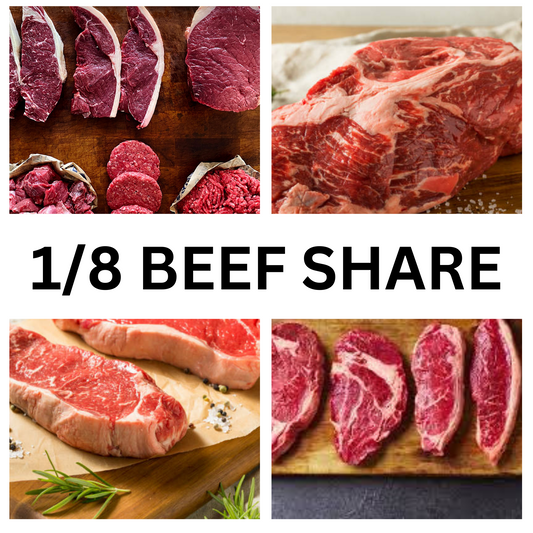 1/8 Beef Share (45+ Pounds) - Deposit