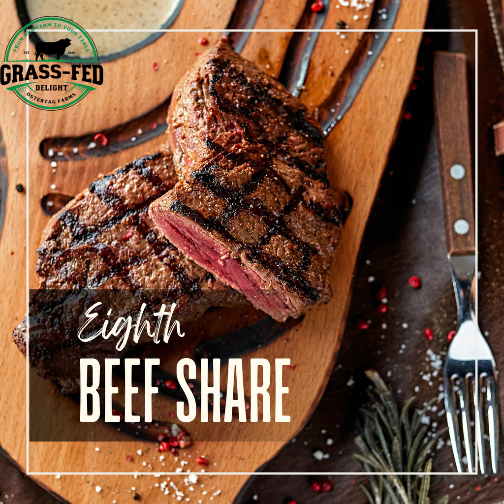 Eighth Beef Share (50+ Pounds) - Deposit Only