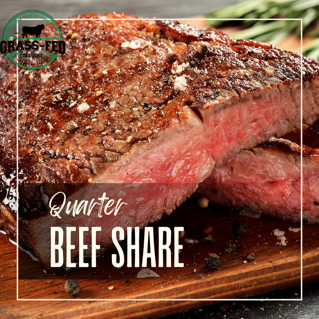 Quarter Beef Share (100+ Pounds) - Deposit Only