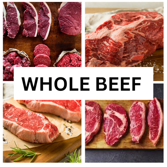 Whole Beef (360+ Pounds) - Deposit