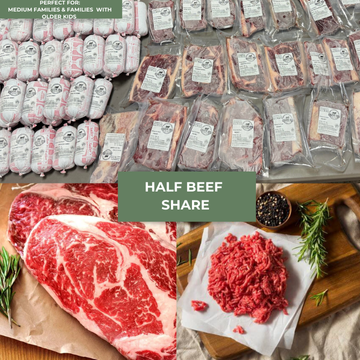 Half Beef Share (180+ Pounds) - Deposit Only